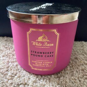 Strawberry Pound Cake Bath & Body Works Candle